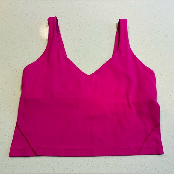 Lululemon Align Tank Top in Sonic Pink Size 8 - Picture 4 of 7